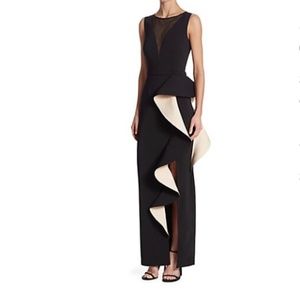 Nero by Jatin Varma Solid Illusion Dress